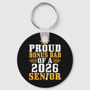Trotse Bonus Papa 2026 Senior Afstudeerdiploma Zoo Sleutelhanger