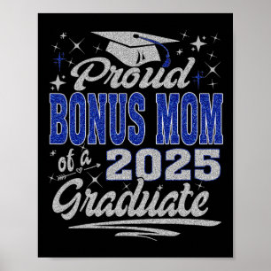Trotse bonusmoeder van een CL van 2025 Afstuderen Poster