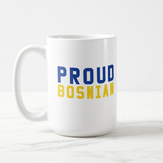 trotse Bosniër Koffiemok (Links)