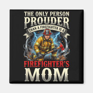 Trotse brandweermama brandweer ontwerp magneet