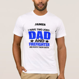 Trotse brandweervader t-shirt