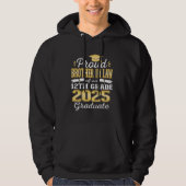 Trotse broeder in de wet van 2025 12e klas Afstude Hoodie (Voorkant)