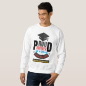 Trotse broeder van de afstuderen familie trui (Voorkant volledig)