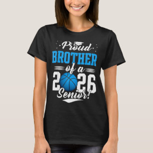 Trotse Broer 2026 Senior Basketbal Kunstwerk T-shirt