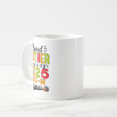 Trotse broer van 2025 Pre-k Afstuderen Vaderdag Koffiemok (Voorkant links)