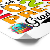 Trotse broer van 2025 Pre-k Afstuderen Vaderdag Poster (Hoek)