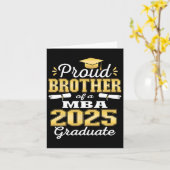 Trotse Broer Van Cl Van 2025 M Afgestudeerde Afstu Kaart (Gele Bloem)