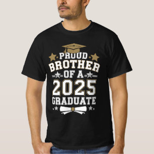 Trotse Broer Van Een Afgestudeerde In 2025 Afstude T-shirt