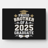 Trotse Broer Van Een Afgestudeerde In 2025 Familie Fotoplaat (voorkant)