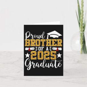 Trotse broer van een Afstuderen Brother Graduatio Kaart
