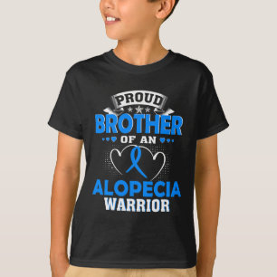 TROTSE BROER VAN EEN ALOPECIA KRIJGER T-SHIRT