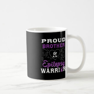 Trotse broer van een Epilepsie Warrior Awareness 1 Koffiemok