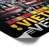 Trotse broer van een Vietnam veteraan - dank je we Poster (Hoek)