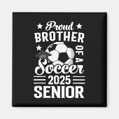 Trotse broer van een voetbalsenior CL van 2025 gra Magneet (Voorkant)