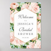Trotse Bruiloft Bridal Shower Welkomstbord Poster (Voorkant)