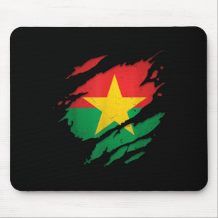 Trotse Burkinese Shirten _ Gescheurd Burkina Faso Muismat