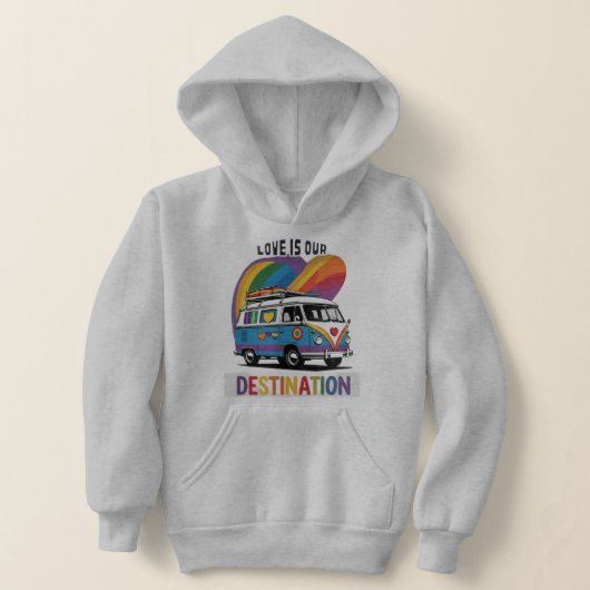 Trotse camper – Rainbow RV Pride T-shirt (Laagn)