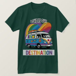 Trotse camper – Rainbow RV Pride T-shirt