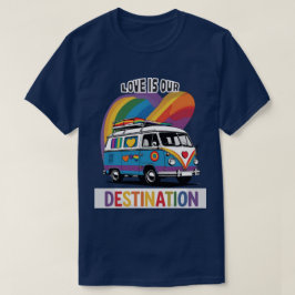 Trotse camper – Rainbow RV Pride T-shirt