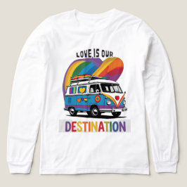 Trotse camper – Rainbow RV Pride T-shirt