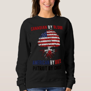 Trotse Canadese Amerikaanse vlag Canada USA Trui