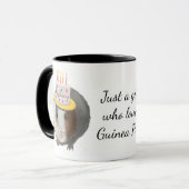 trotse cavia moeder mok Gefeliciteerd met verjaard (Voorkant links)