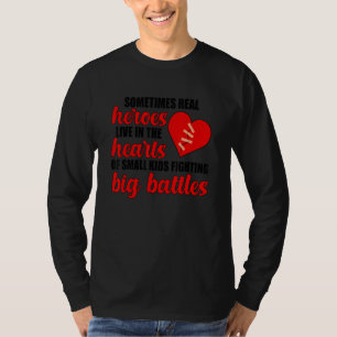 Trotse CHD-strijder Aangeboren Hartafwijking Bewus T-shirt