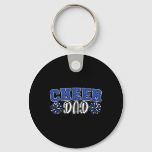 Trotse cheer papa mijn favoriete cheerleader noemt sleutelhanger