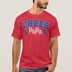 Trotse cheer papa mijn favoriete cheerleader noemt t-shirt