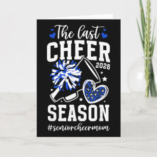 Trotse cheer senior moeder van een senior cheerlea kaart