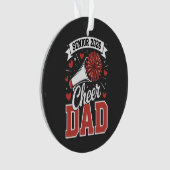 Trotse cheer senior vader 2026 ornament (voorkant)