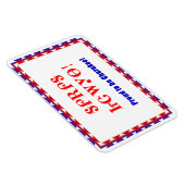 Trotse Cherokee 4 x 6 Premium Flexi Magnet Magneet (Rechterzijde)