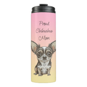 Trotse Chihuahua Moeder Thermosbeker
