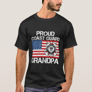 Trotse Coast Guard Opa T-shirt