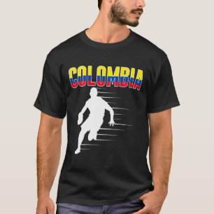 Trotse Colombia Sketel Fans Jersey Colombiaanse vl T-shirt