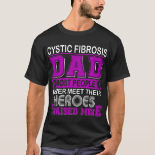 Trotse Cystic Fibrose Papa Ik Heb de Mijne Grootge T-shirt