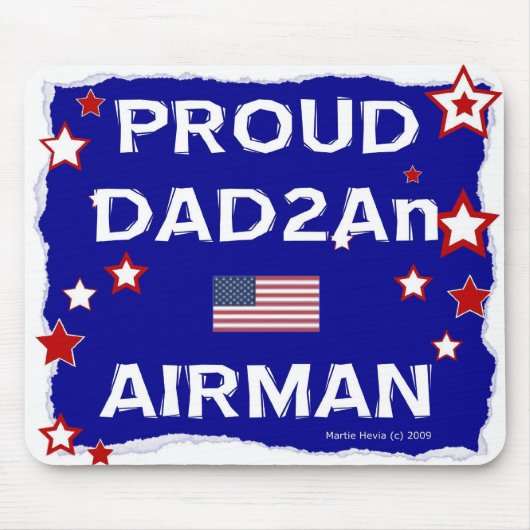 Trotse DAD2AN Airman - Mousepad Muismat (Voorkant)