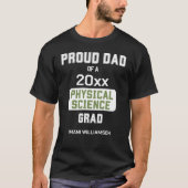 TROTSE DAD PHYSICIAN 2024 Custom Name Afstudeerder T-shirt (Voorkant)
