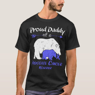 Trotse Daddy Beer Prostaatkanker Bewustzijn T-shirt