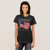 Trotse dochter van een Amerikaanse luchtmachtveter T-shirt (Voorkant volledig)
