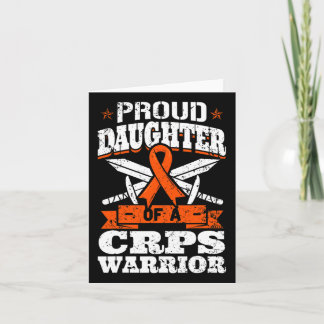 Trotse dochter van een CRPS Warrior RSD Awareness  Kaart