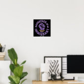 Trotse dochter van een immigrant omarmt haar erfgo poster (Thuiskantoor)