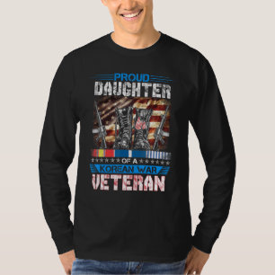 Trotse dochter van een Koreaanse oorlogsveteraan K T-shirt