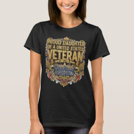 Trotse dochter van een veteraan uit de Verenigde S T-shirt