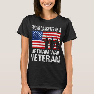 Trotse dochter van een veteraan uit de Vietnamoorl T-shirt