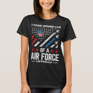 Trotse dochter van een veteraan van de luchtmacht t-shirt
