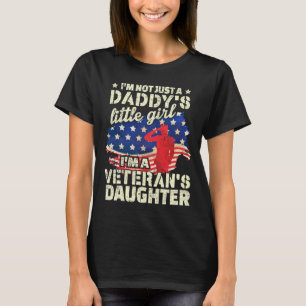 Trotse Dochter Van Een Veteraan Veterans Day Veter T-shirt