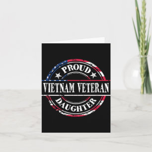 Trotse Dochter Van Een Vietnam Veteraan - Amerikaa Kaart