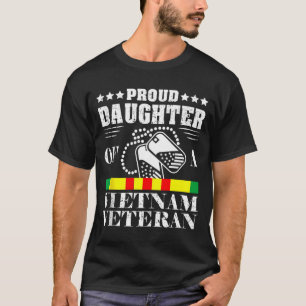 Trotse dochter van een Vietnam-veteraan Herdenking T-shirt