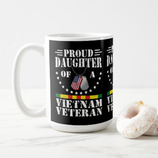 Trotse Dochter Van Een Vietnam Veteraan Patriottis Koffiemok